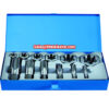 TRUSCO Metric Pipe Tap, hexagonal Nut Dies PF screw set THDT-PFSET