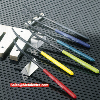 Alternative view of TSUBOSAN Hardness Tester MA00600 Checker File HRC40-HRC65 Set of 6 Japan Made