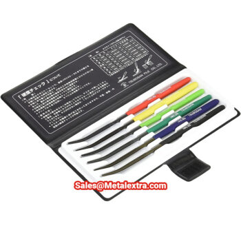 TSUBOSAN Hardness Tester MA00600 Checker File HRC40-HRC65 Set of 6 Japan Made - Image 3