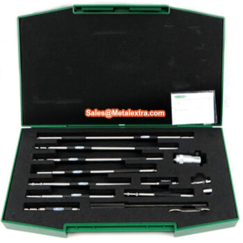 INSIZE Tubular Inside Micrometer 3221 (Sping-loaded Extension Rod with Ball Tips Anvil) Range; Ø25mm - Ø1000mm - Image 8