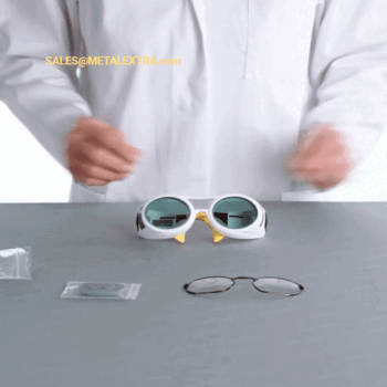 Alternative view of UVEX LASERVISION Safety Goggle 5mm Filter for 750-1200nm Near-infrared spectroscopy R01.T1C02.1001