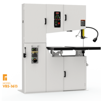 FUHO Contour Bandsaw VBS-3613 (Blade motor; 3 HP/2.2 KW × 3 Phase) Cutting height max 330mm / 13 inch - Image 29