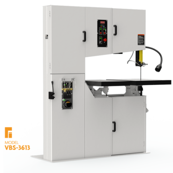 FUHO Contour Bandsaw VBS-3613 (Blade motor; 3 HP/2.2 KW × 3 Phase) Cutting height max 330mm / 13 inch - Image 28