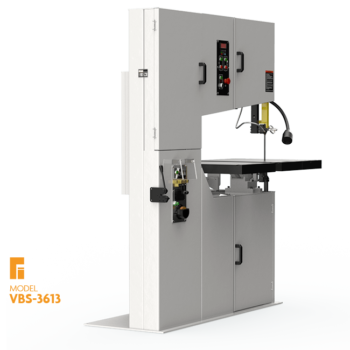 FUHO Contour Bandsaw VBS-3613 (Blade motor; 3 HP/2.2 KW × 3 Phase) Cutting height max 330mm / 13 inch - Image 26