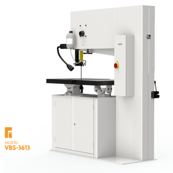 FUHO Contour Bandsaw VBS-3613 (Blade motor; 3 HP/2.2 KW × 3 Phase) Cutting height max 330mm / 13 inch - Image 21
