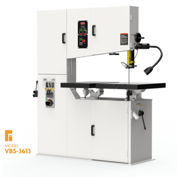 FUHO Contour Bandsaw VBS-3613 (Blade motor; 3 HP/2.2 KW × 3 Phase) Cutting height max 330mm / 13 inch - Image 37