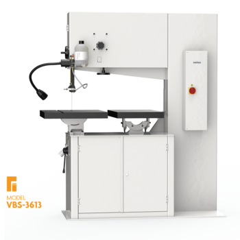 FUHO Contour Bandsaw VBS-3613 (Blade motor; 3 HP/2.2 KW × 3 Phase) Cutting height max 330mm / 13 inch - Image 17