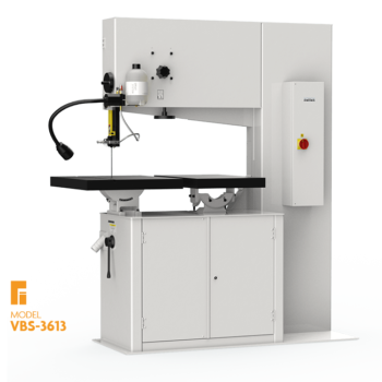 FUHO Contour Bandsaw VBS-3613 (Blade motor; 3 HP/2.2 KW × 3 Phase) Cutting height max 330mm / 13 inch - Image 16
