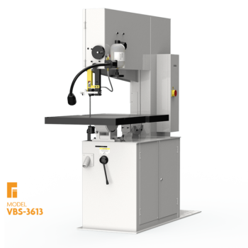 FUHO Contour Bandsaw VBS-3613 (Blade motor; 3 HP/2.2 KW × 3 Phase) Cutting height max 330mm / 13 inch - Image 13