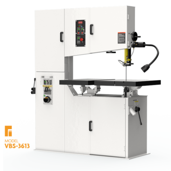FUHO Contour Bandsaw VBS-3613 (Blade motor; 3 HP/2.2 KW × 3 Phase) Cutting height max 330mm / 13 inch - Image 36