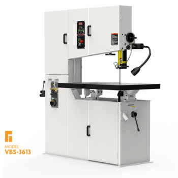 FUHO Contour Bandsaw VBS-3613 (Blade motor; 3 HP/2.2 KW × 3 Phase) Cutting height max 330mm / 13 inch - Image 6