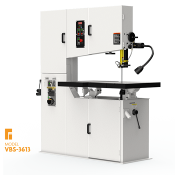 FUHO Contour Bandsaw VBS-3613 (Blade motor; 3 HP/2.2 KW × 3 Phase) Cutting height max 330mm / 13 inch - Image 5
