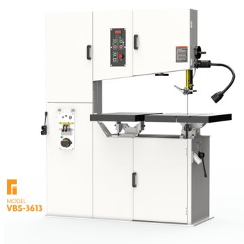 FUHO Contour Bandsaw VBS-3613 (Blade motor; 3 HP/2.2 KW × 3 Phase) Cutting height max 330mm / 13 inch - Image 34