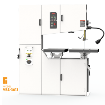 FUHO Contour Bandsaw VBS-3613 (Blade motor; 3 HP/2.2 KW × 3 Phase) Cutting height max 330mm / 13 inch - Image 32