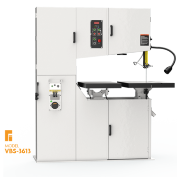 FUHO Contour Bandsaw VBS-3613 (Blade motor; 3 HP/2.2 KW × 3 Phase) Cutting height max 330mm / 13 inch - Image 30