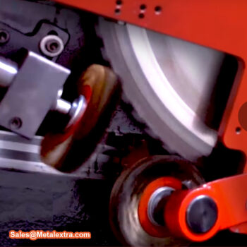 KARMETAL Automatic Circular Saw VORTEX 150 (Motor; 25 HP/19 kW, ~ 1.200 rpm, Saw; Ø460 x 2.7 mm - Ø460 x 3/5 mm) Range; Ø18mm - ≤Ø153 mm - Image 11