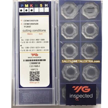 Alternative view of YG-1 Face Milling Positive ODMT 060508 (8 Corners) Insert for General Purpose