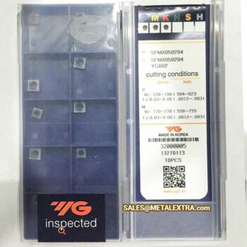 YG-1 Drilling Inserts (SPMX) ISO Metric for General Purpose - Image 3