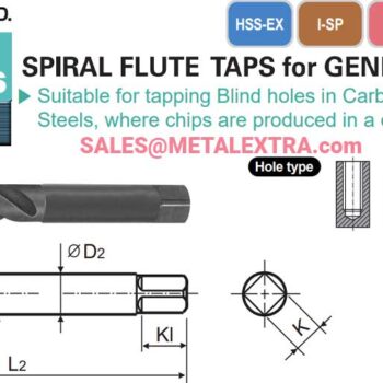 YG-1 Blind Hole Tap HSS-EX T1121 M2-M36 - Image 4