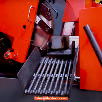 KARMETAL Automatic Circular Saw VORTEX 150 (Motor; 25 HP/19 kW, ~ 1.200 rpm, Saw; Ø460 x 2.7 mm - Ø460 x 3/5 mm) Range; Ø18mm - ≤Ø153 mm - Image 14