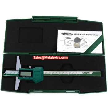 Alternative view of INSIZE Digital Depth Gauge 1543 (DIN 862, Res; 0.01mm) Waterproof IP67, Accuracy; ±30μm, Range; ≤Ø150mm - Ø300mm