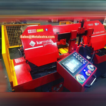 KARMETAL Bundle Bandsaw WOS 280x300 (Motor; 2.95 HP/2.2 kW ~ 1.400 rpm) Angle 90°; 280 x 300 mm - Image 6